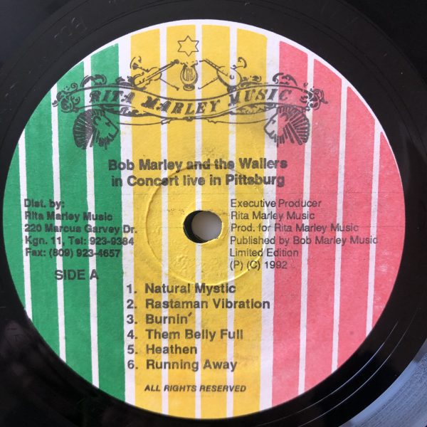 Bob Marley & The Wailers ‎– Live Pittsburgh 9.23.80 - Image 4